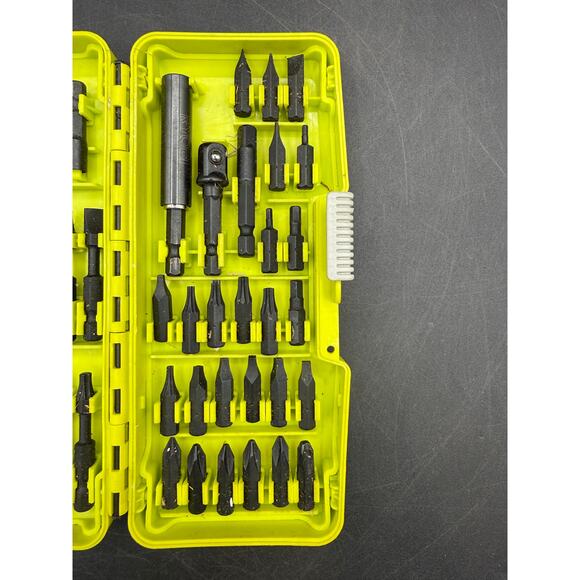 RYOBI 44-Pc Impact Drill & Drive Bit Set w/ Case (AR2025) - Picture 2 of 7